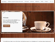 Tablet Screenshot of bmmchurch.org